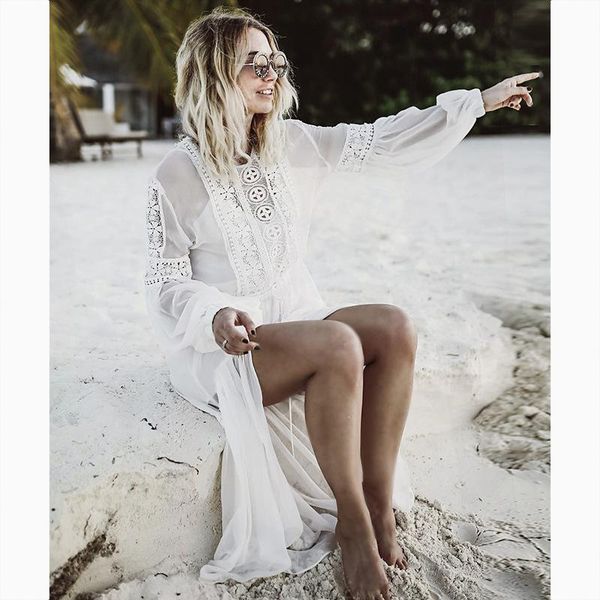 beachwear embroidered tunic tassel swimwear cover up bathing suit ups beach coverups for women white coverup wear women's, White;black
beachwear embroidered tunic tassel swimwear cover up bathing suit ups beach coverups for women white coverup wear women's, White;black