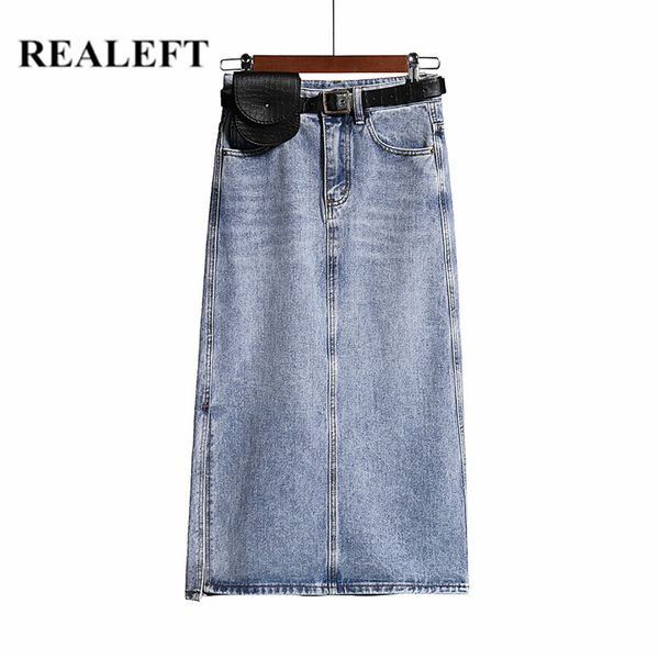 realeft new summer long denim women vintage high wasit jeans with belt straight a-line pencil skirt female 210323, Black
realeft new summer long denim women vintage high wasit jeans with belt straight a-line pencil skirt female 210323, Black