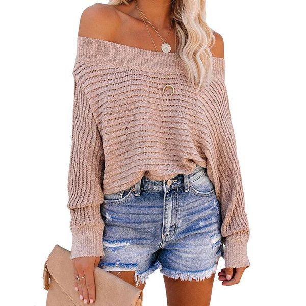women's sweaters 2021 winter products european and american long sleeve solid sweater white gray black knitted pullover, White;black
women's sweaters 2021 winter products european and american long sleeve solid sweater white gray black knitted pullover, White;black