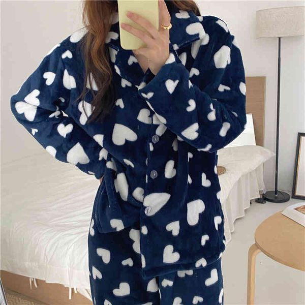 mozuled impression suits of two fancy ladies'garments soft sleepwear warm winter loose pajamas fresh house clothes, Black;red
mozuled impression suits of two fancy ladies'garments soft sleepwear warm winter loose pajamas fresh house clothes, Black;red