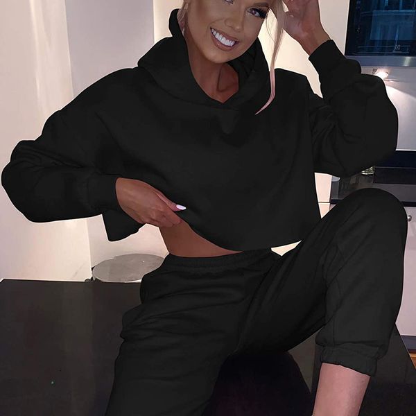 womens 2 piece set hoodies tracksuits outfits causal hoodie sweatshirt and long pants jogger tracksuit sportswear female, Gray
womens 2 piece set hoodies tracksuits outfits causal hoodie sweatshirt and long pants jogger tracksuit sportswear female, Gray