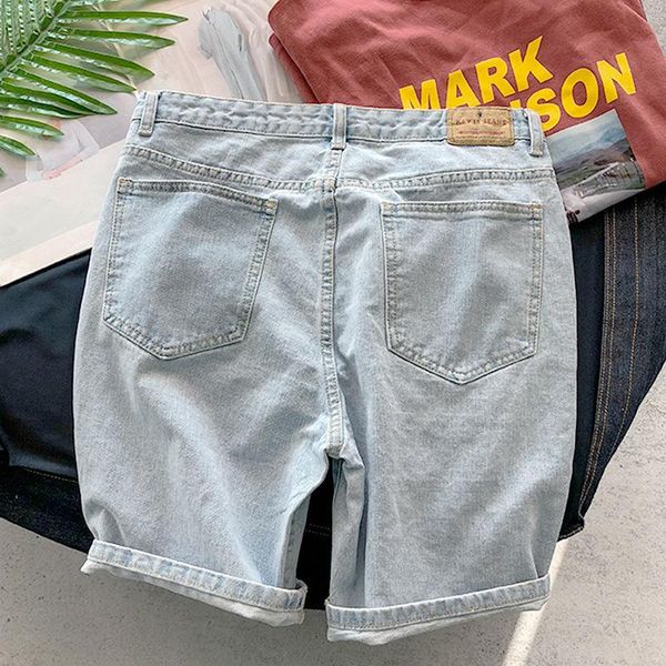 men's jeans wholesale 2021 fashion ripped hole denim shorts loose trend thin korean brand summer light beggar short, Blue
men's jeans wholesale 2021 fashion ripped hole denim shorts loose trend thin korean brand summer light beggar short, Blue