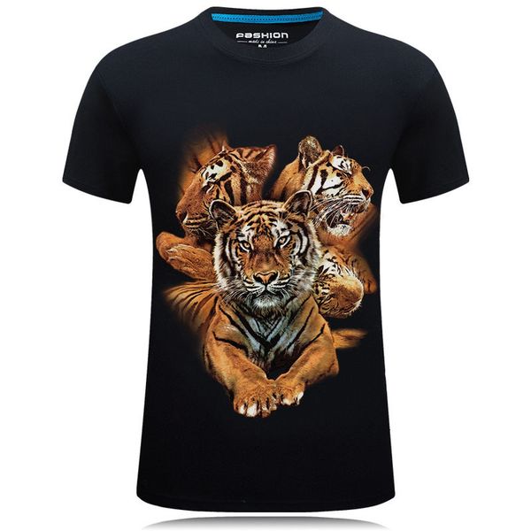 men clothes plus size t shirt men/women 3d animal printed casual tshirt tiger t-shirt funny tees, White;black
men clothes plus size t shirt men/women 3d animal printed casual tshirt tiger t-shirt funny tees, White;black