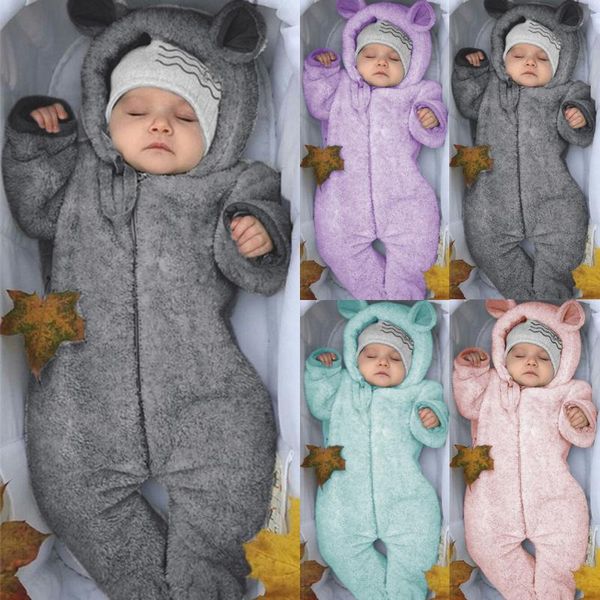 born baby romper winter fleece jumpsuit boys clothes solid hooded warm coat outwear girls clothing jumpsuits, Blue
born baby romper winter fleece jumpsuit boys clothes solid hooded warm coat outwear girls clothing jumpsuits, Blue