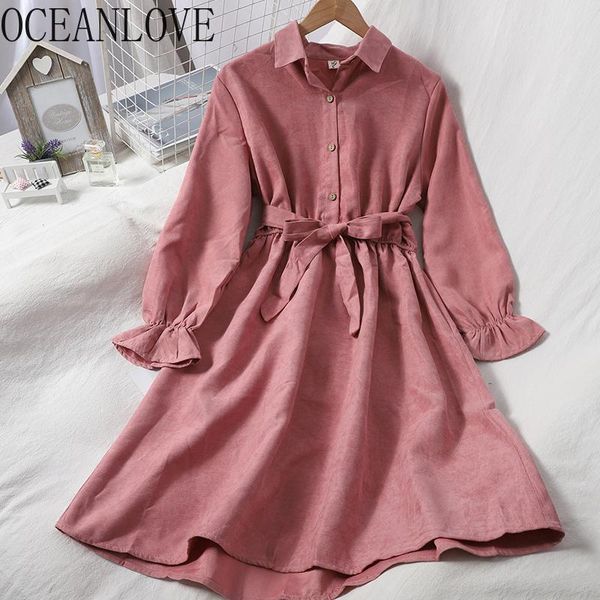 casual dresses oceanlove lace up long sleeve women dress autumn solid korean elegant shirt sweet a-line vestidos chic robes 18066, Black;gray
casual dresses oceanlove lace up long sleeve women dress autumn solid korean elegant shirt sweet a-line vestidos chic robes 18066, Black;gray