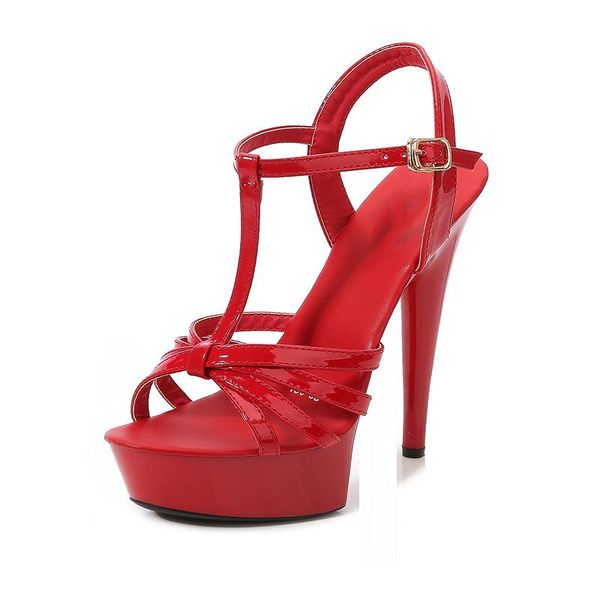 dress shoes mclubgirl model catwalk high heels stiletto platform 13 15cm sandals female summer red crystal woman lfd, Black
dress shoes mclubgirl model catwalk high heels stiletto platform 13 15cm sandals female summer red crystal woman lfd, Black