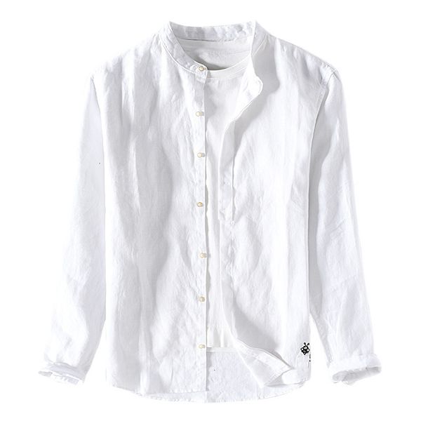men's t-shirts embroidery long sleeve white linen brand casual shirt for men fashion stand collar flax shirts male chemise yoa2, White;black
men's t-shirts embroidery long sleeve white linen brand casual shirt for men fashion stand collar flax shirts male chemise yoa2, White;black