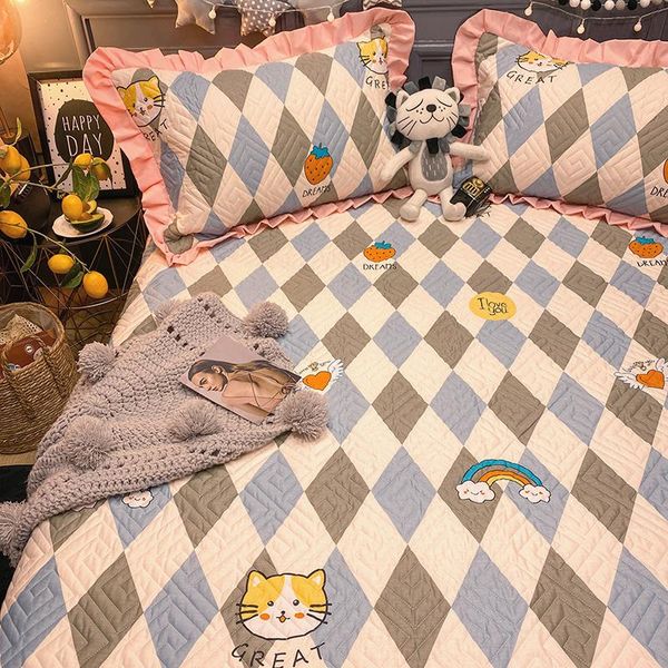 sheets & sets pure cotton bed sheet+2pcs cases 2021 decor home textile bedding coverlet flat sheet flower cover soft warm
sheets & sets pure cotton bed sheet+2pcs cases 2021 decor home textile bedding coverlet flat sheet flower cover soft warm