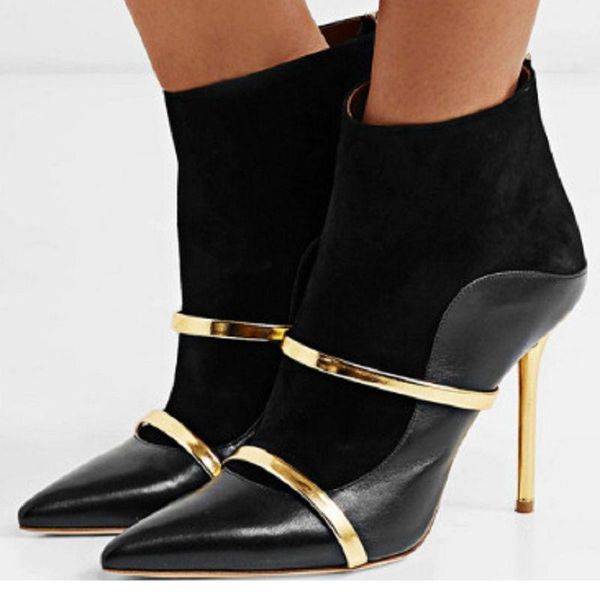 boots ippeum autumn est thin heels woman pointed toe leather patchwork riding ankle black bottes femme
boots ippeum autumn est thin heels woman pointed toe leather patchwork riding ankle black bottes femme