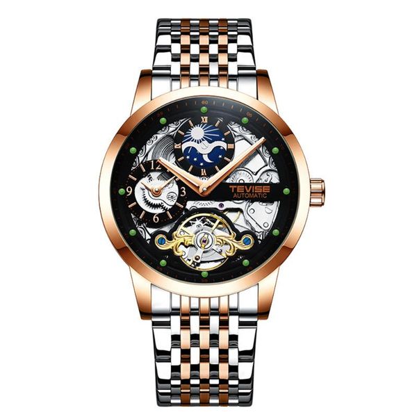 wristwatches super quality automatic mechanical wristwatch waterproof classic fashion luxury watch for men, Slivery;brown
wristwatches super quality automatic mechanical wristwatch waterproof classic fashion luxury watch for men, Slivery;brown