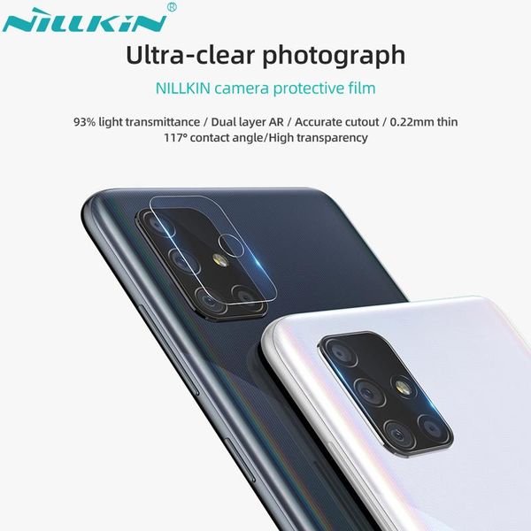 2pcs nillkin phone camera lens film cover for galaxy a71 a715f a51 a515f ultra-clear dual layer ar (not glass) cell screen protector protect
2pcs nillkin phone camera lens film cover for galaxy a71 a715f a51 a515f ultra-clear dual layer ar (not glass) cell screen protector protect