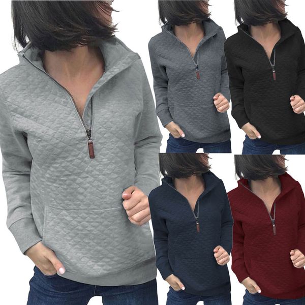 women zipper patchwork long sleeve sweatshirt ladies pullover hoodies fashion lady autumn sweatshirts villapaita huppari, Black
women zipper patchwork long sleeve sweatshirt ladies pullover hoodies fashion lady autumn sweatshirts villapaita huppari, Black