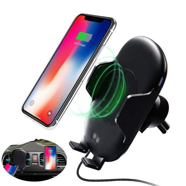 cell phone mounts & holders vnstrip auto-sensing car mount qi wireless charger for plus fast charging pad holder stand s9
cell phone mounts & holders vnstrip auto-sensing car mount qi wireless charger for plus fast charging pad holder stand s9