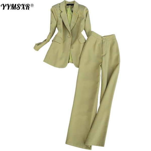 women's two piece pants two-piece high-quality office suit elegant slim long sleeve ladies jacket high-waist trousers 2021 spring and a, White
women's two piece pants two-piece high-quality office suit elegant slim long sleeve ladies jacket high-waist trousers 2021 spring and a, White