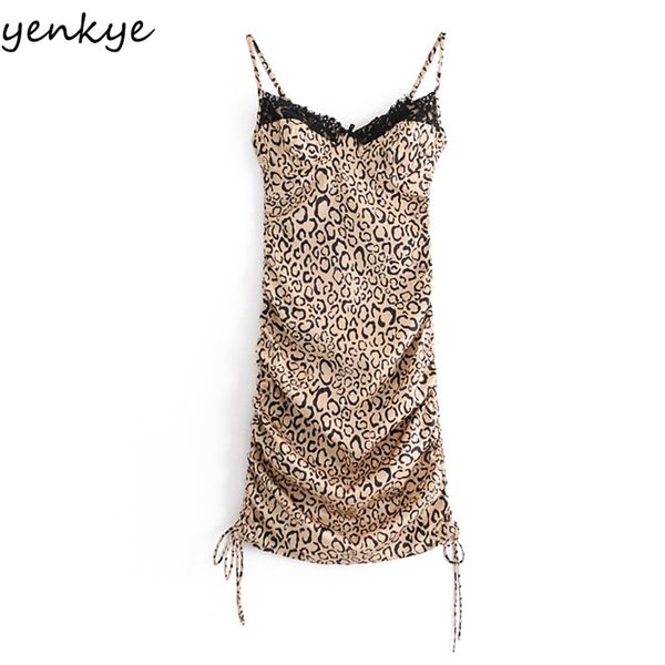 romantic lace trim v neck leopard sling dress women side drawstring bodycon mini summer party club vestido 210514, Black;gray
romantic lace trim v neck leopard sling dress women side drawstring bodycon mini summer party club vestido 210514, Black;gray