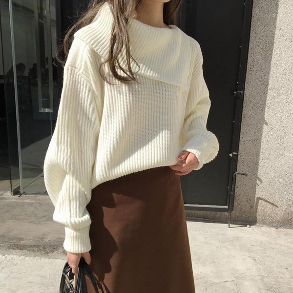 women's sweaters autumn 2021 winter clothes women sweater harajuku korean style fashion personality retro striped white knitted womens, White;black
women's sweaters autumn 2021 winter clothes women sweater harajuku korean style fashion personality retro striped white knitted womens, White;black