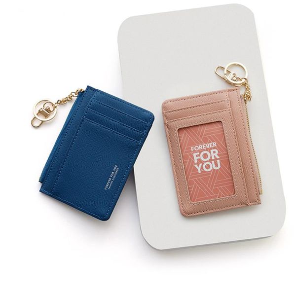card holders 2021 fashion mini wallet bag cross grain pu leather zipper id holder women ultrathin coin purse, Brown;gray
card holders 2021 fashion mini wallet bag cross grain pu leather zipper id holder women ultrathin coin purse, Brown;gray