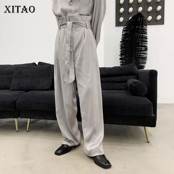 women's pants & capris xitao korean high waist straight loose droop wide leg 2021 spring summer fashion solid color western trousers dm, Black;white
women's pants & capris xitao korean high waist straight loose droop wide leg 2021 spring summer fashion solid color western trousers dm, Black;white