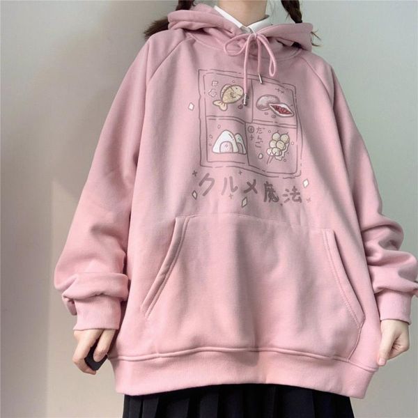 women's hoodies & sweatshirts pink cartoon japan amine hoodie women hooded female winter teens streetwear autumn gothic basic femme, Black
women's hoodies & sweatshirts pink cartoon japan amine hoodie women hooded female winter teens streetwear autumn gothic basic femme, Black