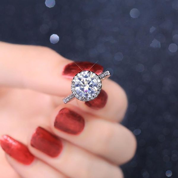 cluster rings trendy for women 925 sterling silver jewelry charms round stone ladies bridal wedding engagement ring anillos mujer, Golden;silver
cluster rings trendy for women 925 sterling silver jewelry charms round stone ladies bridal wedding engagement ring anillos mujer, Golden;silver
