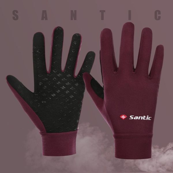 cycling gloves santic winter gel warm full finger bike glove touch screen bicycle shockproof windproof outdoor, Black
cycling gloves santic winter gel warm full finger bike glove touch screen bicycle shockproof windproof outdoor, Black
