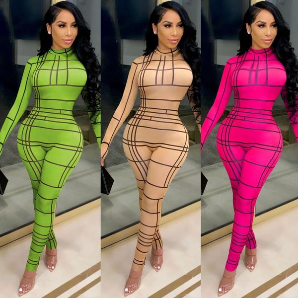 women's jumpsuits & rompers adogirl striped printed streetwear bodycon jumpsuit woman mock neck long sleeve night club party outfits 20, Black;white
women's jumpsuits & rompers adogirl striped printed streetwear bodycon jumpsuit woman mock neck long sleeve night club party outfits 20, Black;white