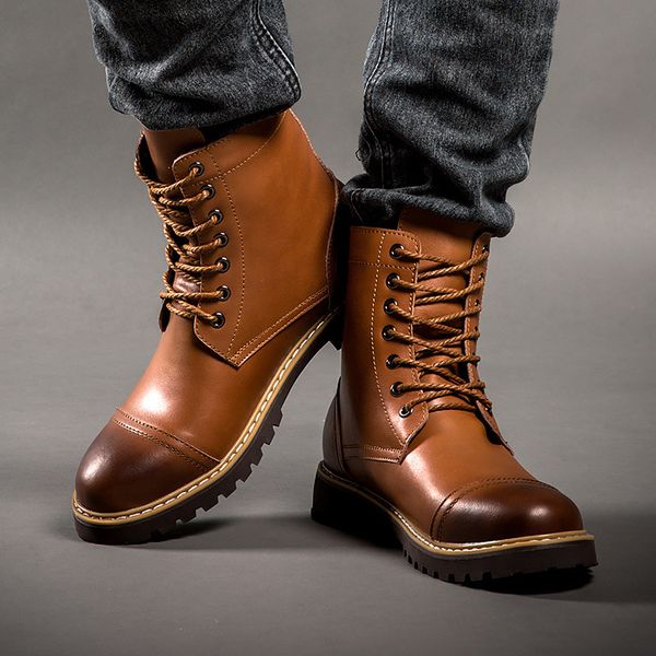 boots autumn winter casual snow men waterproof ankle flat slip-resistant fashion man shoes big size gbn341 21xe, Black
boots autumn winter casual snow men waterproof ankle flat slip-resistant fashion man shoes big size gbn341 21xe, Black