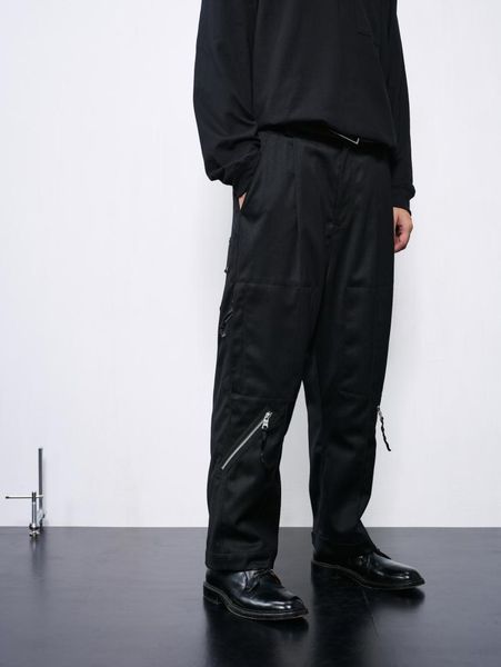 men's pants 2021 men women's clothing catwalk original side splicing tooling nine point trousers plus size costumes 27-46, Black
men's pants 2021 men women's clothing catwalk original side splicing tooling nine point trousers plus size costumes 27-46, Black