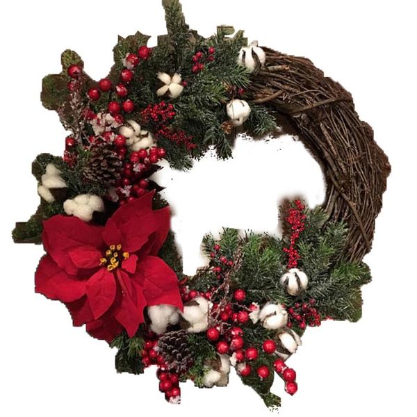 christmas rattan wreath garland pine needles garlands with bow flower wreaths brown tree branch (11 in) decorative flowers &
christmas rattan wreath garland pine needles garlands with bow flower wreaths brown tree branch (11 in) decorative flowers &