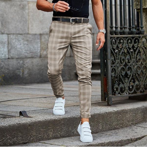 men's pants spring summer pencil men clothing plaids checkered casual trousers capris streetwear cotton vintage button korean fashion, Black
men's pants spring summer pencil men clothing plaids checkered casual trousers capris streetwear cotton vintage button korean fashion, Black