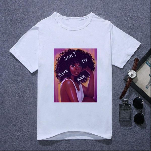 melanin black cool girl women t shirts print harajuku graphic summer hip hop femme vogue top, White
melanin black cool girl women t shirts print harajuku graphic summer hip hop femme vogue top, White