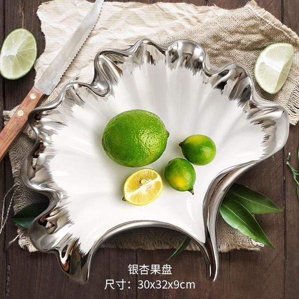 home ceramic large fruit plate creative living room tea table decoration electroplating dry handicraft dishes & plates
home ceramic large fruit plate creative living room tea table decoration electroplating dry handicraft dishes & plates