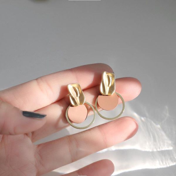 stud elegant temperament round geometric earrings charming women's gold accessories fashion party girl jewelry gift, Golden;silver
stud elegant temperament round geometric earrings charming women's gold accessories fashion party girl jewelry gift, Golden;silver