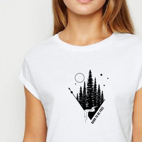 womens t shirt female mountain born to be plus size spring summer tee graphic vogue o neck shirts, White
womens t shirt female mountain born to be plus size spring summer tee graphic vogue o neck shirts, White