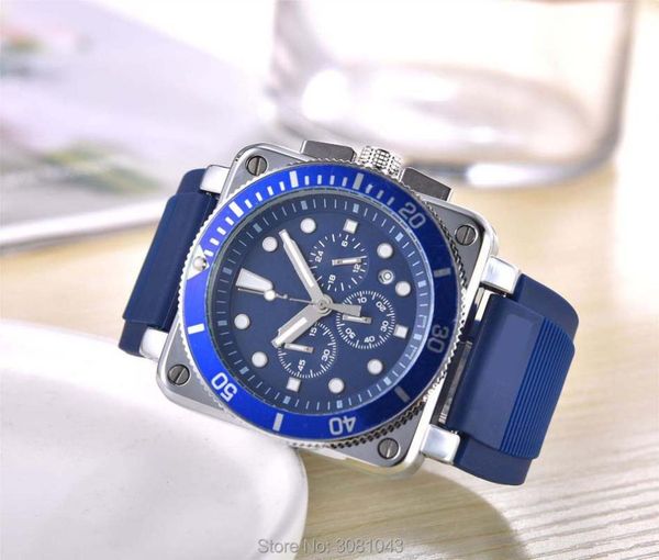 wristwatches 2021 br watch fashion mens watches rubber sports chronograph quartz 30m waterproof relogio masculino, Slivery;brown
wristwatches 2021 br watch fashion mens watches rubber sports chronograph quartz 30m waterproof relogio masculino, Slivery;brown