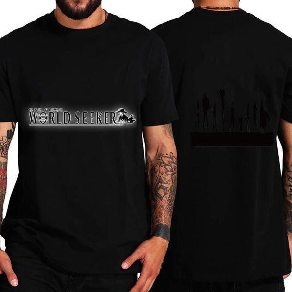 men's t-shirts 2021 one piece luffy harajuku funny cotton t shirts summer workout tshirts anime, White;black
men's t-shirts 2021 one piece luffy harajuku funny cotton t shirts summer workout tshirts anime, White;black