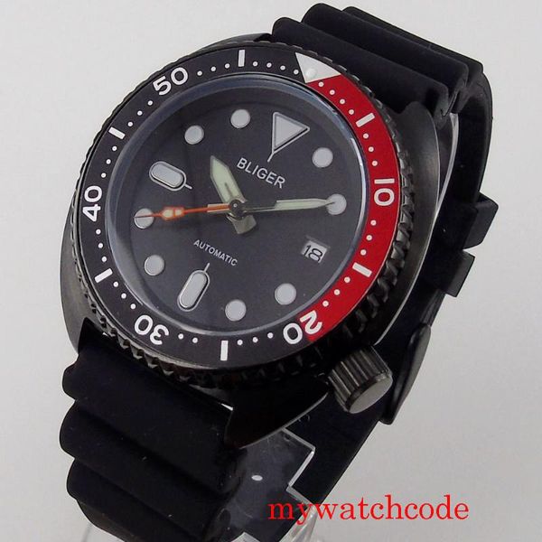 wristwatches 45mm nh35 sterile mechanical automatic men watches sapphire crystal 5atm c3 luminous rubber strap black pvd plated, Slivery;brown
wristwatches 45mm nh35 sterile mechanical automatic men watches sapphire crystal 5atm c3 luminous rubber strap black pvd plated, Slivery;brown
