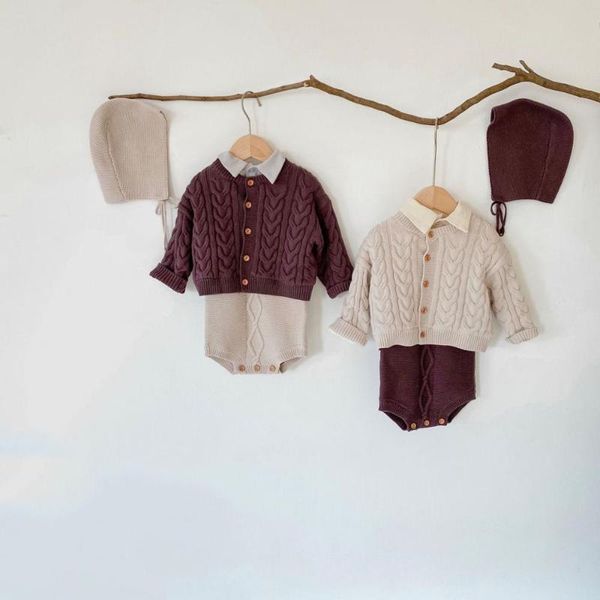 clothing sets knitted baby clothes winter romper set born cardigan coat fleece toddler boys jumpsuit with hat cotton overalls, White
clothing sets knitted baby clothes winter romper set born cardigan coat fleece toddler boys jumpsuit with hat cotton overalls, White