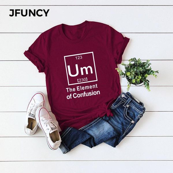 women's t-shirt jfuncy 4xl 5xl plus size casual women cotton print funny t shirts summer short sleeve cute tee shirt woman, White
women's t-shirt jfuncy 4xl 5xl plus size casual women cotton print funny t shirts summer short sleeve cute tee shirt woman, White
