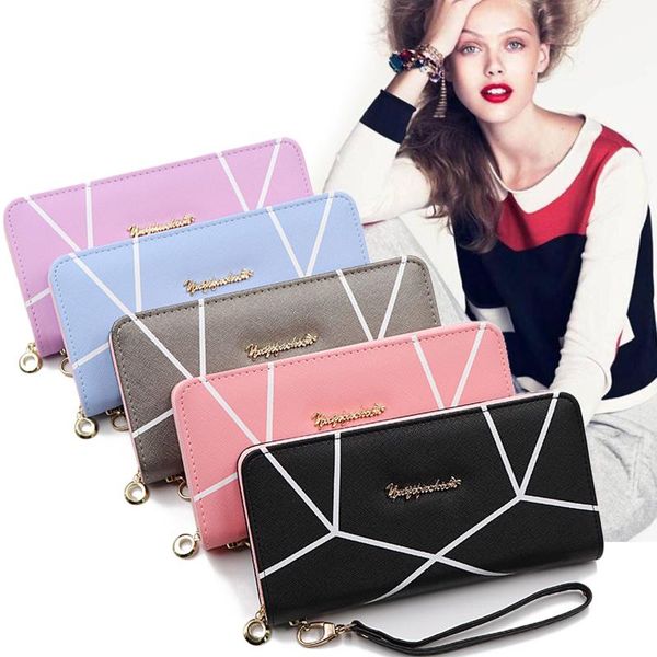 wallets women lady long design zipper wallet purse pu leather large capacity for coin money cards nyz shop, Red;black
wallets women lady long design zipper wallet purse pu leather large capacity for coin money cards nyz shop, Red;black
