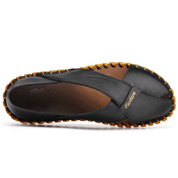 sandals summer genuine leather men's handmade classic slippers walking beach outdoor roman1 rkpc, Black
sandals summer genuine leather men's handmade classic slippers walking beach outdoor roman1 rkpc, Black