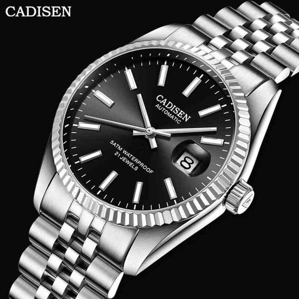 automatic men's watch mechanical cadets luxury rvs sapphire glass seal 50m car date sier for men, Slivery;brown
automatic men's watch mechanical cadets luxury rvs sapphire glass seal 50m car date sier for men, Slivery;brown