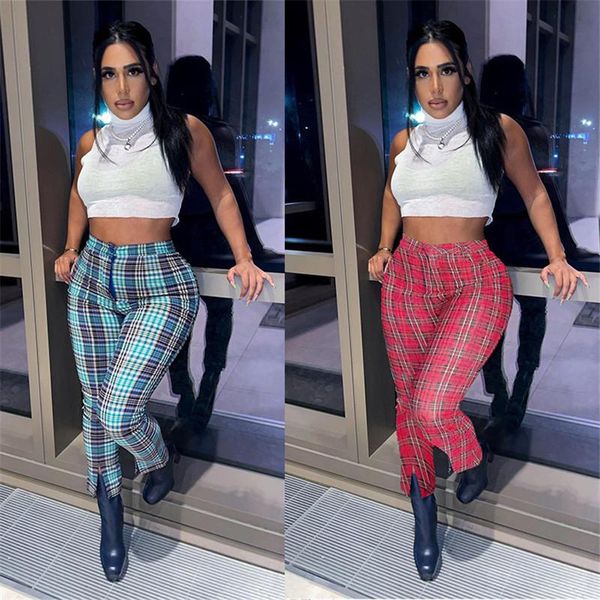 women's pants & capris women summer plaid print long pant casual high waist slim trousers for woman, Black;white
women's pants & capris women summer plaid print long pant casual high waist slim trousers for woman, Black;white