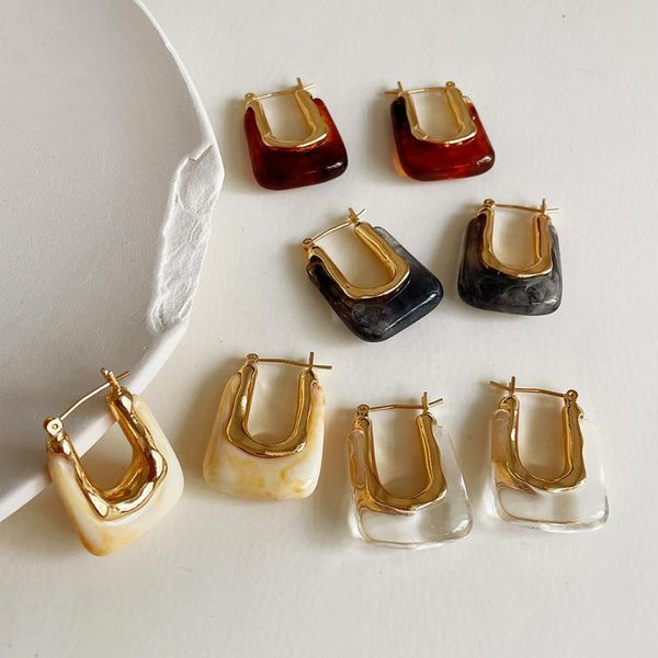 hoop & huggie 2021 trend, light luxury, design sense, metal acrylic stitching hollow square earrings female temperament fashion, Golden;silver
hoop & huggie 2021 trend, light luxury, design sense, metal acrylic stitching hollow square earrings female temperament fashion, Golden;silver