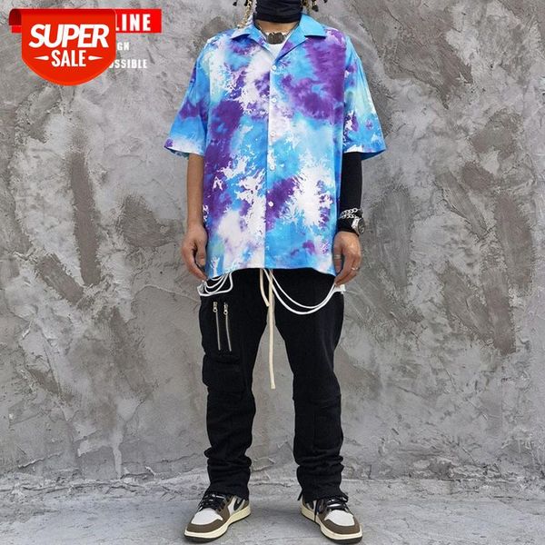 tkpa tie-dye graffiti printed short-sleeved shirt for men and women hip-hop street loose wei yi half-sleeved #si6m, White;black
tkpa tie-dye graffiti printed short-sleeved shirt for men and women hip-hop street loose wei yi half-sleeved #si6m, White;black