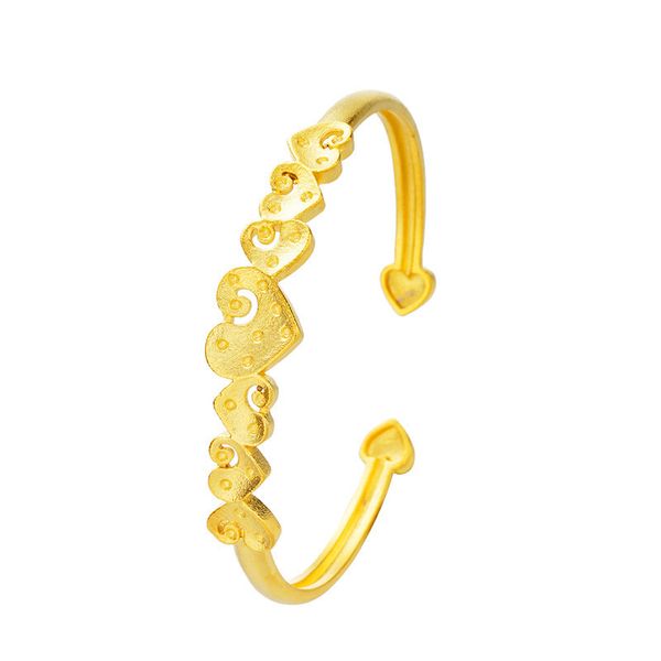 2019 fashion wedding 100% 24k gold heart heart-shaped bracelet for women gift jewelry bracelets & love bangles, Golden;silver
2019 fashion wedding 100% 24k gold heart heart-shaped bracelet for women gift jewelry bracelets & love bangles, Golden;silver