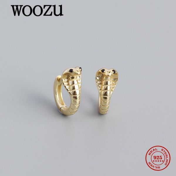 hoop & huggie woozu genuine 925 sterling silver punk snake earrings for women charming party bohemian rock ear buckle jewelry gift, Golden;silver
hoop & huggie woozu genuine 925 sterling silver punk snake earrings for women charming party bohemian rock ear buckle jewelry gift, Golden;silver