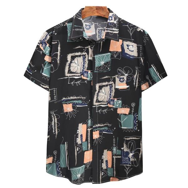 men's casual shirts print brand 2021 summer beach shirt fashion short sleeve flore loose plus asian size -3xl 4xl hawaii, White;black
men's casual shirts print brand 2021 summer beach shirt fashion short sleeve flore loose plus asian size -3xl 4xl hawaii, White;black