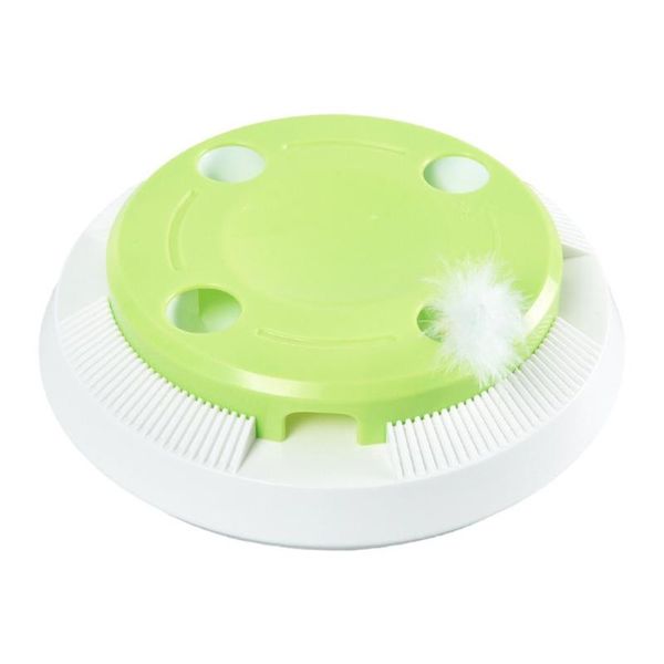 cat toys funny pet crazy ball disk interactive amusement plate feather plastic supplies
cat toys funny pet crazy ball disk interactive amusement plate feather plastic supplies