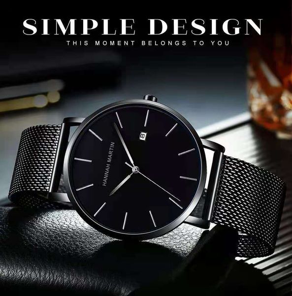 quartz watch brand hannah martin men's watches 40mm high-quality women's and fashion template gold waterproof 3atm montre, Slivery;brown
quartz watch brand hannah martin men's watches 40mm high-quality women's and fashion template gold waterproof 3atm montre, Slivery;brown